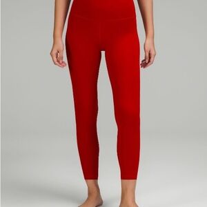 Lululemon Align Leggings Dark Red